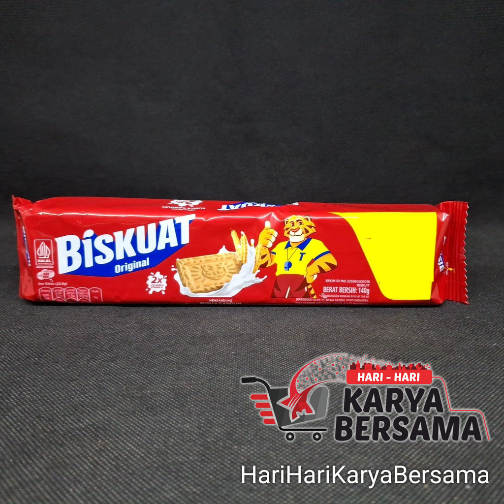 MAKANAN RINGAN BISKUAT BISKUIT ORIGINAL 140GR