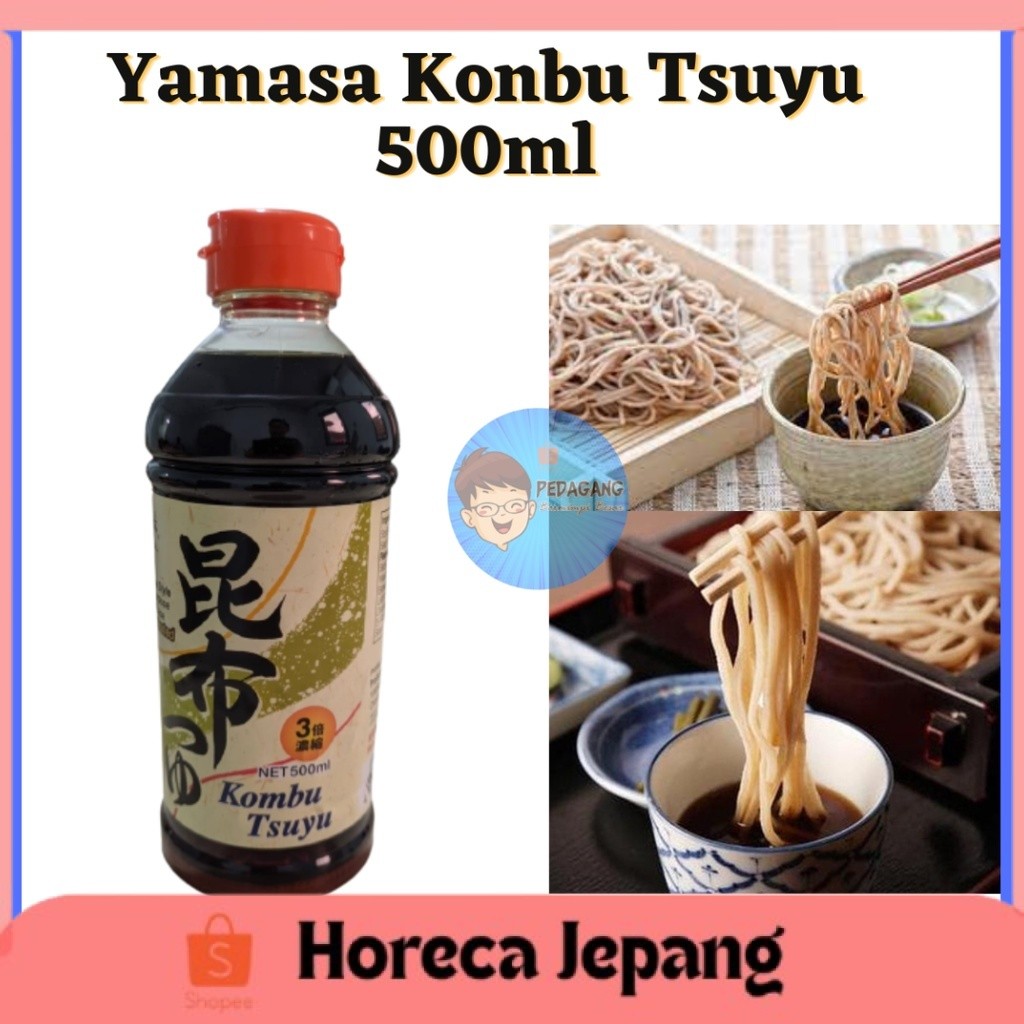 AFF Yamasa Konbu Tsuyu 500ml/  Saus Bumbu Untuk Soup Soba