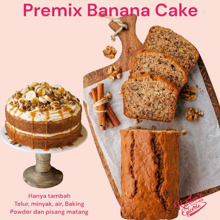 Tepung Premix Banana Cake