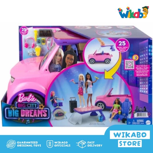 Barbie Big City Big Dreams Barbie Car Mobil Barbie