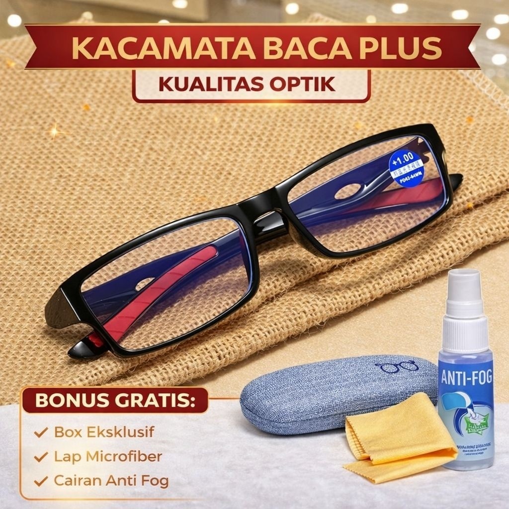 kacamata plus pria usia 50 ke atas | kacamata baca plus pria | kacamata baca pria usia 40 ke atas