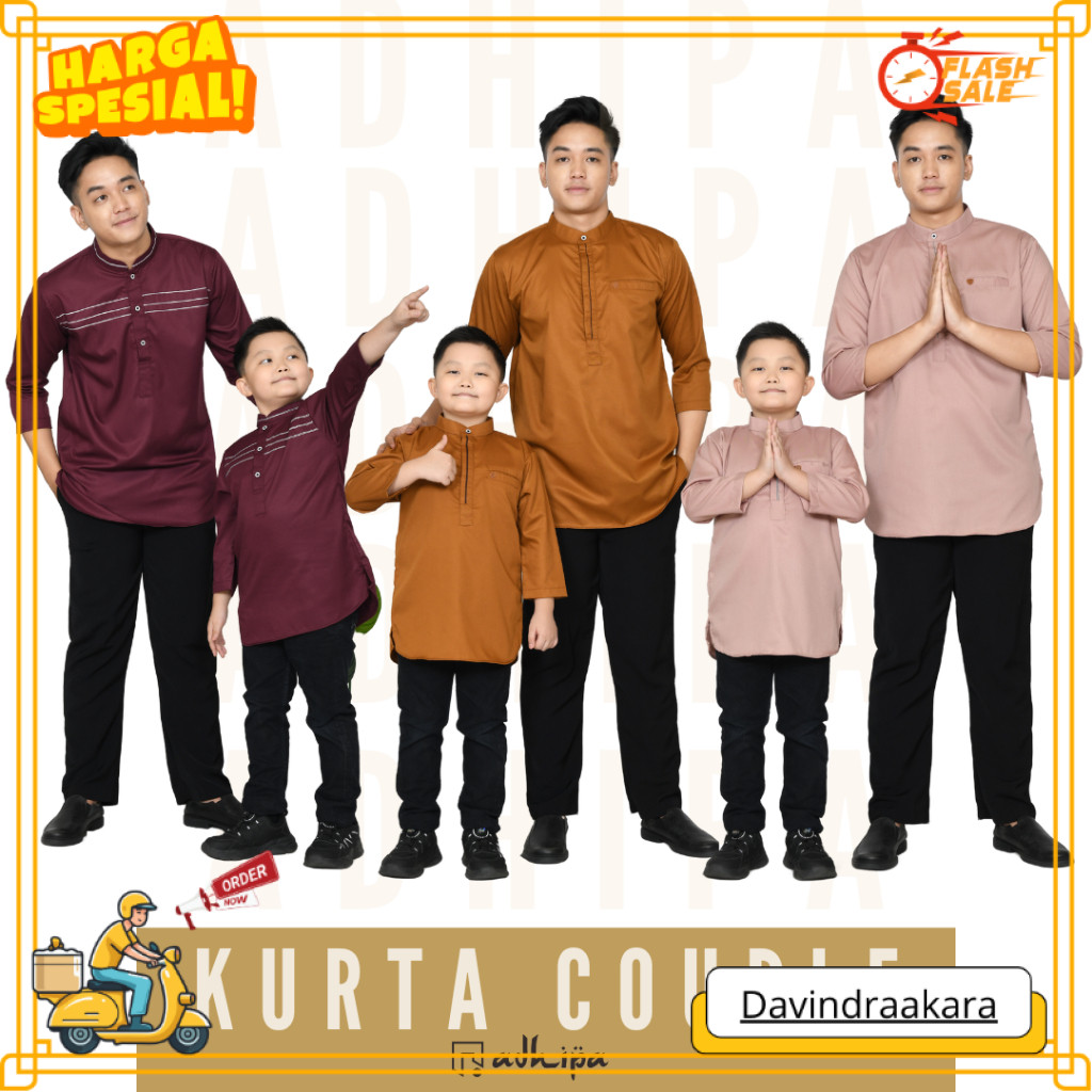 PROMO Adhipa Koko Kurta Couple Ayah dan Anak