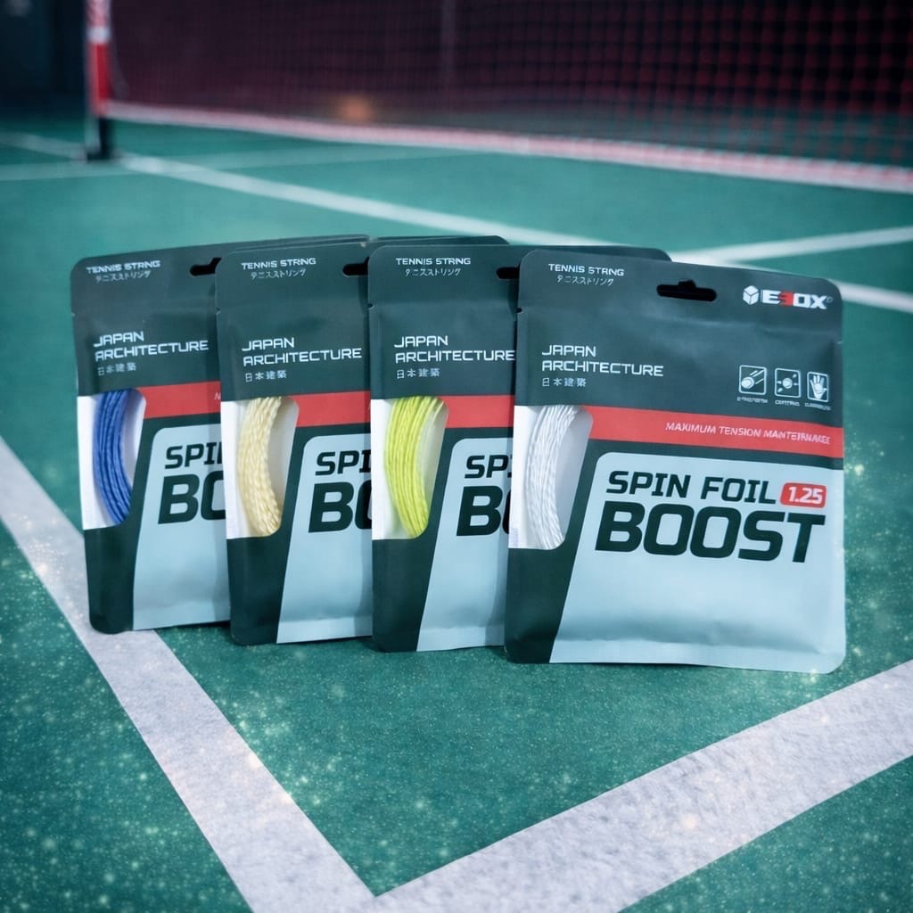 Senar Tennis EBOX SPIN FOIL 1.25 BOOST Senar Tenis 100% ORIGINAL EBOX