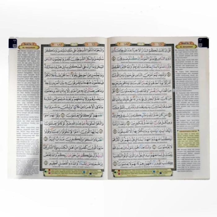 Alquran Almunjid Perjuz A4, Al Quran Tajwid Terjemah Al Munjid Per Juz