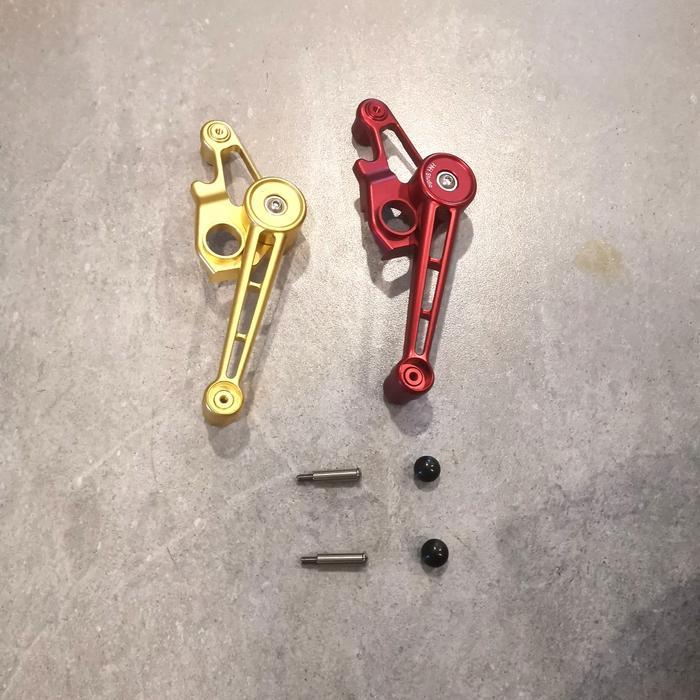 Chain tensioner H&H original GOLD RED kreuz bromptonN 3sixty - gold