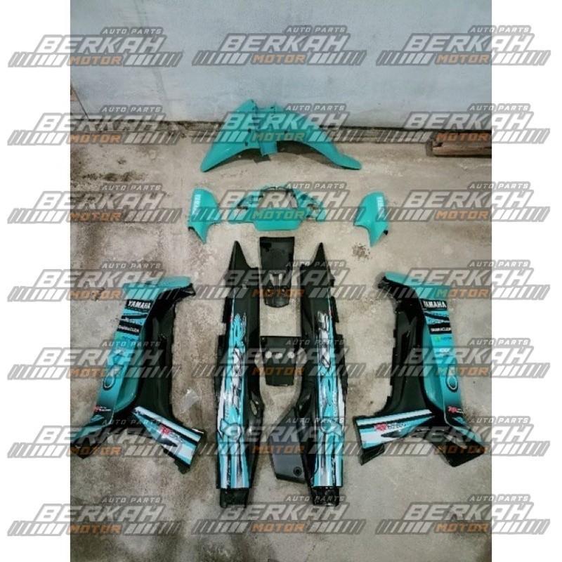 Cover body yamaha fiz r fizr full set bodi full set yamaha fiz r petronas bagus