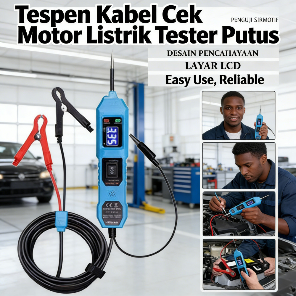 cek kabel putus tespen testpen listrik listrik mobil Tester tespen