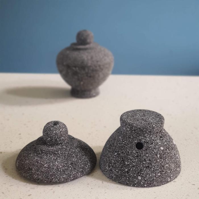 Tempat bakar Dupa Kerucut Gaharu Wadah Bakar Bukhur Pendupaan Arab