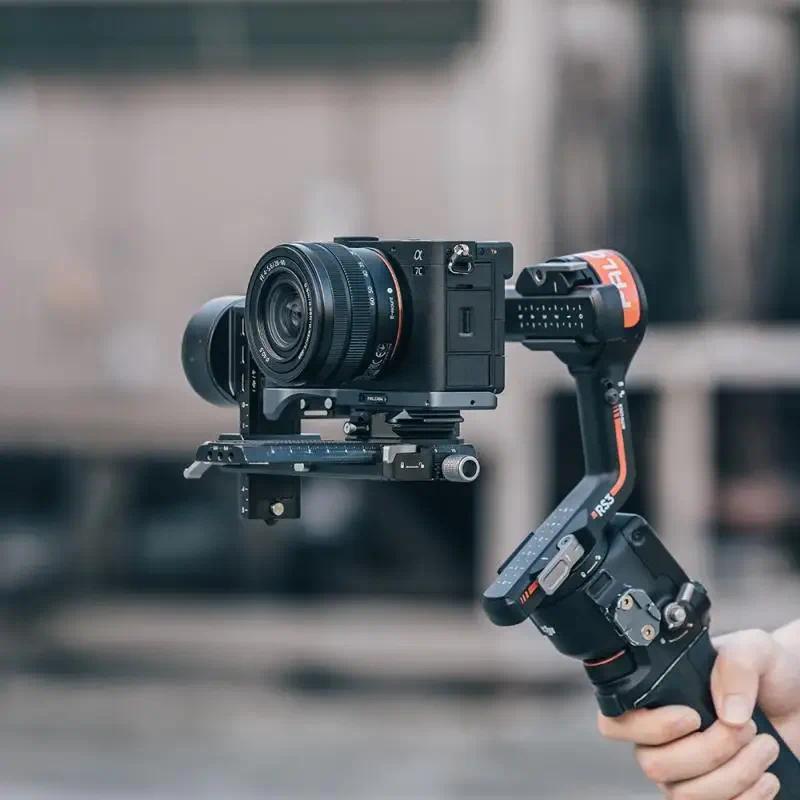 Falcam F22&F38&F50 Quick Release Ecosystem Bottom Plate L Bracket Camera Cage for Sony A7CII A7C2 Ca