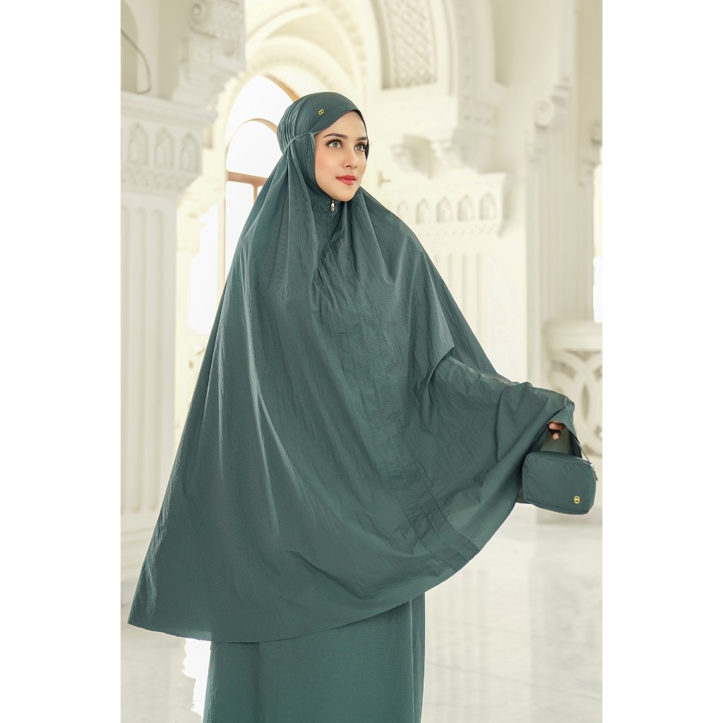 Buttonscarves Capsule Prayer Robe - Teal