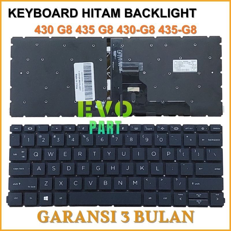 Keyboard HP Probook 430 G8 435 G8 / 430-G8 435-G8 Series BACKLIGHT -NEW