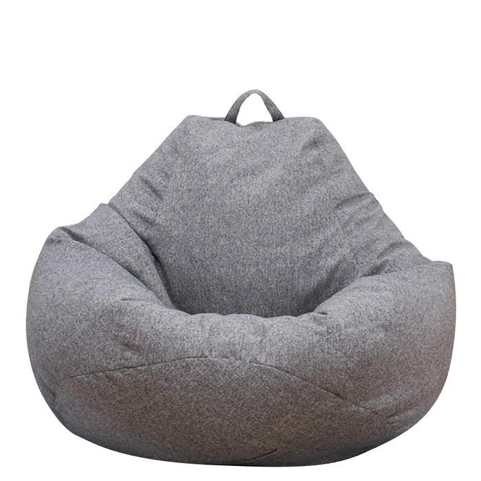 . 2 Sizes Large Bean Bag Chair Couch Sofa Covers Indoor Lazy -