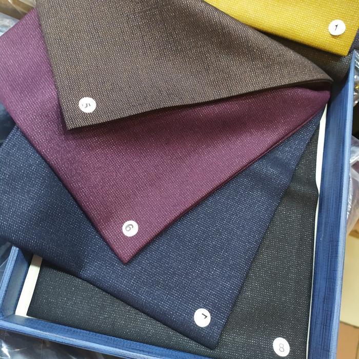 Kain semi wool shining. kain semi woll. bahan seragam dinas