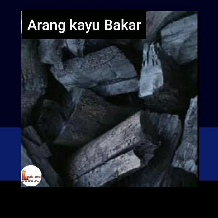 Arang kayu bakar untuk sate
