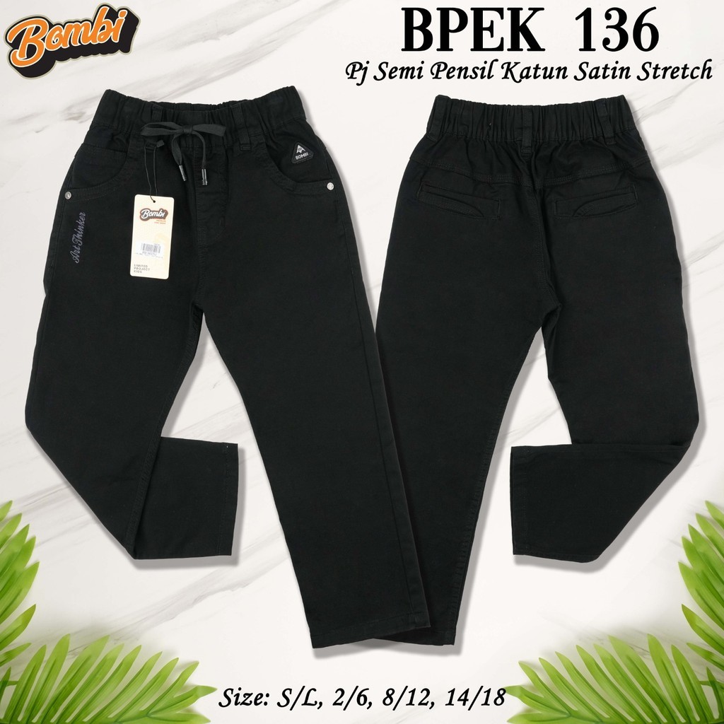 PROXSI.SHOP Celana Anak BOMBI Original Khusus Hitam || BPEK || BMB017