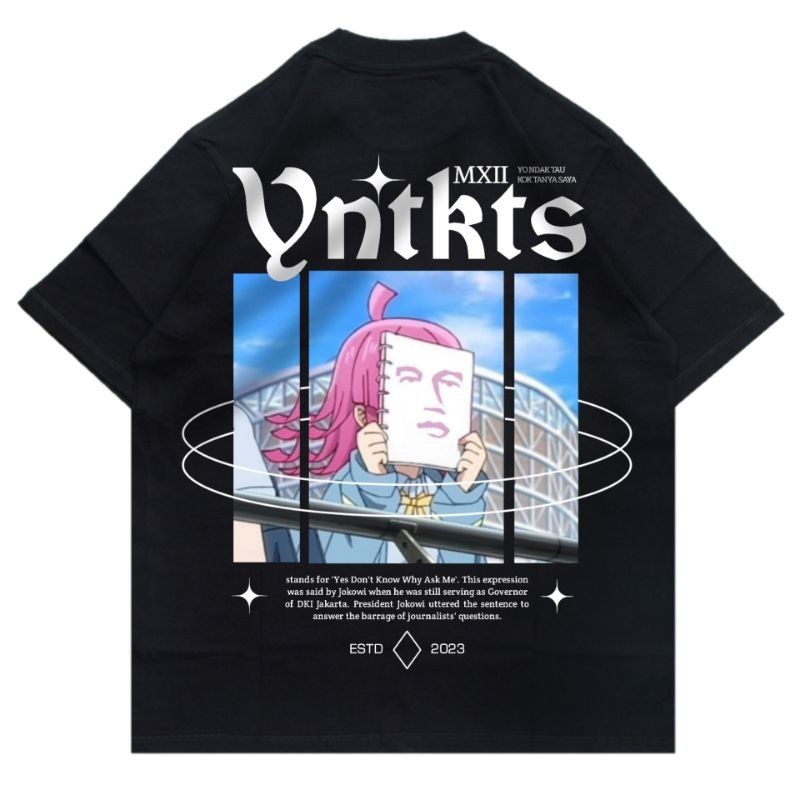 Kaos Meme YNTKTS Anime Keren | Katun Combed