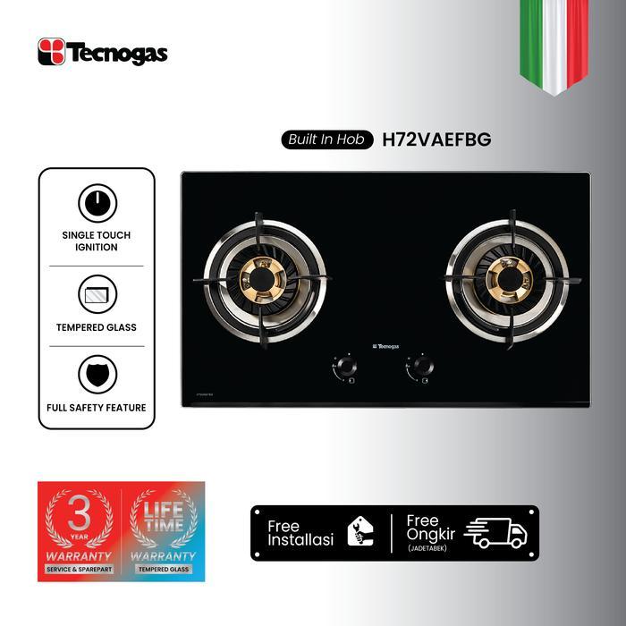 Tecnogas Kompor Tanam H72VAEFBG