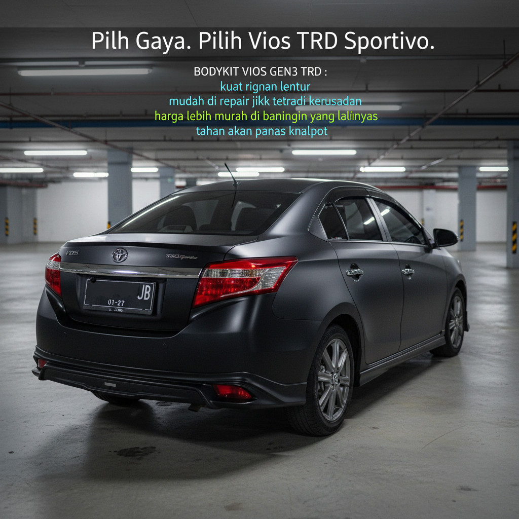 bodikit BODYKIT Vios gen3 TRD body kit vios bodikit vios