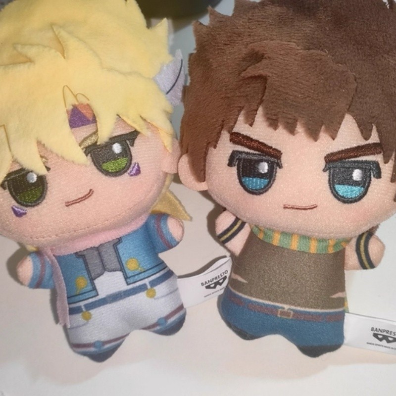 Hot Genuine 11cm Jojo'S Bizarre Adventure Plush-Like Texture Doll Keyain Kakyoin Kawaii Soft Stuffed