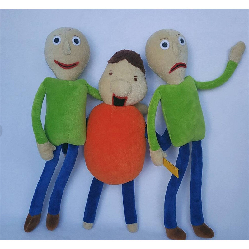 25cm cartoon baldi basics plush stuff figure doll kids collection  model toy