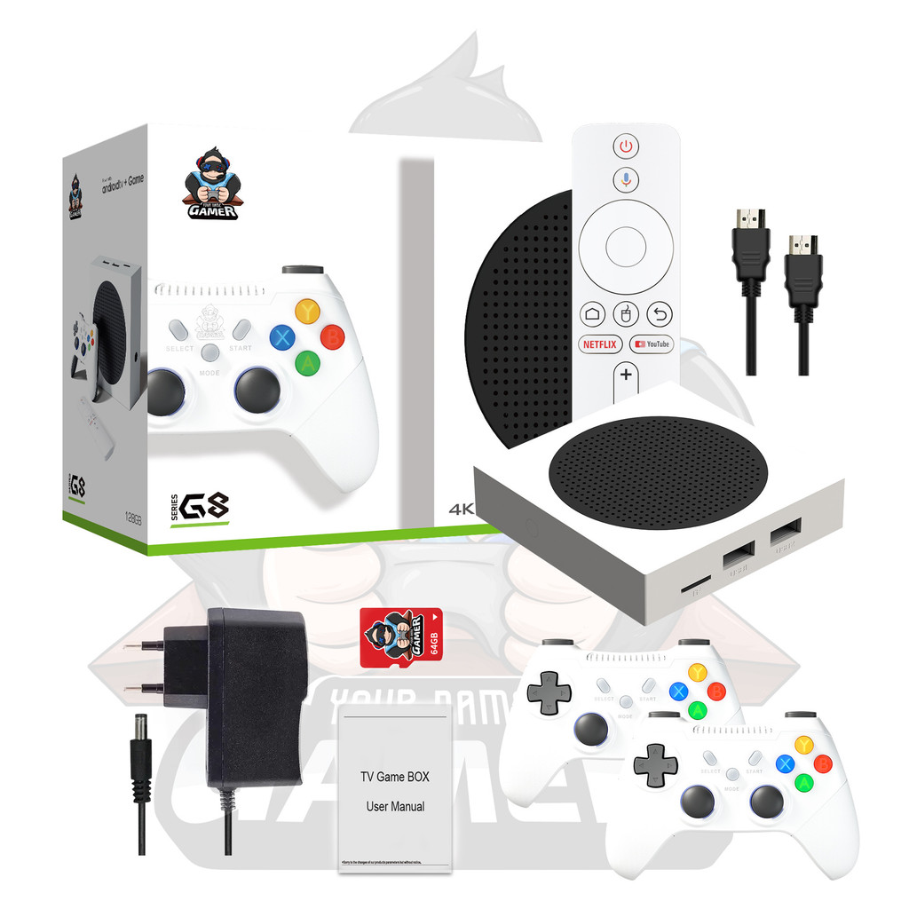 24G Wireless controller G8 Retro video classic game console 5G Android network game box one highdefi