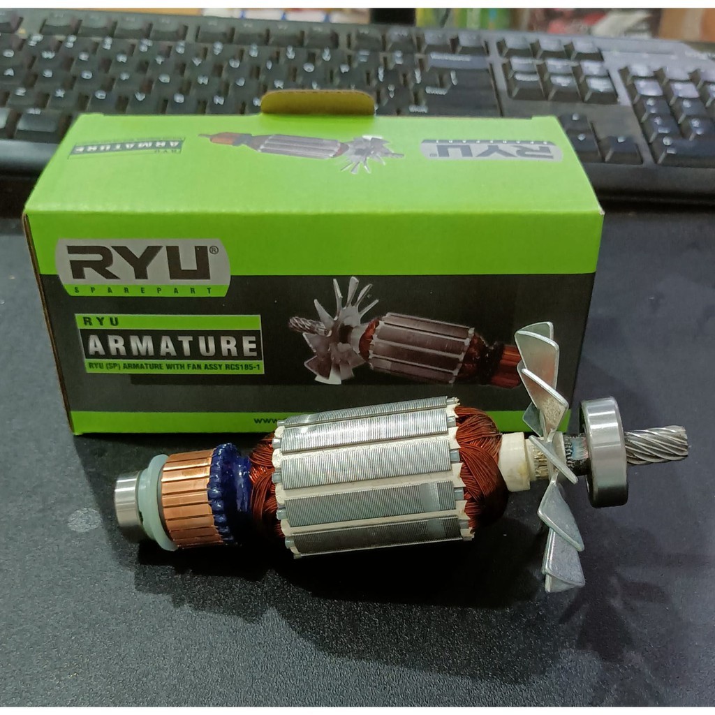 BARETSS JUAL Armature Mesin Circular Saw Ryu RCS185-1 Angker Gergaji Potong Kayu CIRCULAR SAW-GULUNG