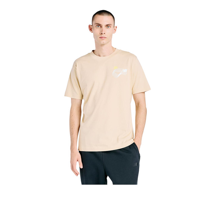 New Balance Sun Men's Tshirt - Brown
