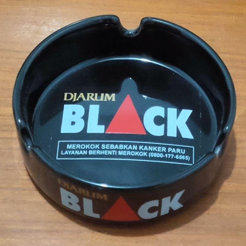 HappymeStore59 - Asbak Keramik Hitam