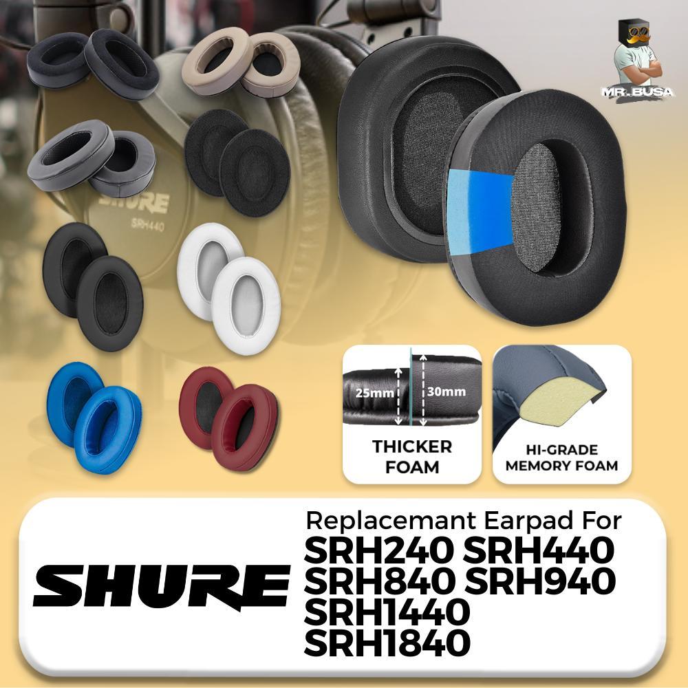 Earpad Ear Cushion  Earcup SHURE SRH440 SRH 440 SRH-440 Busa Bantalan Foam Pad