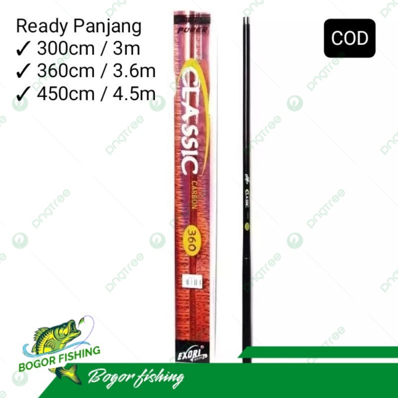 Joran Tegek Exori Classic 300 360 450