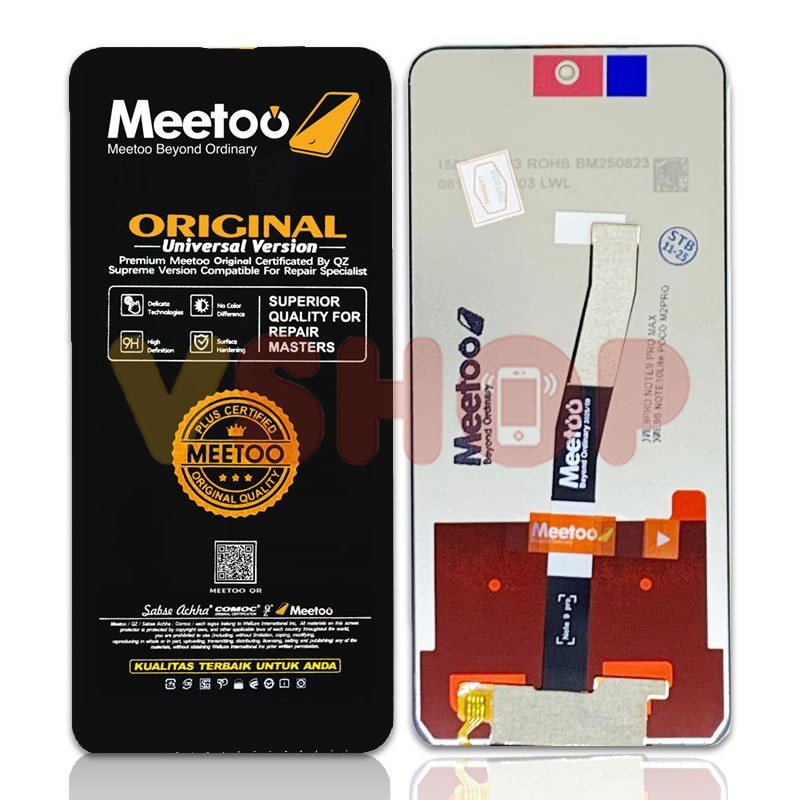LCD XIAOMI REDMI NOTE 9 PRO - REDMI NOTE 9S LCD TOUCHSCREEN FULLSET