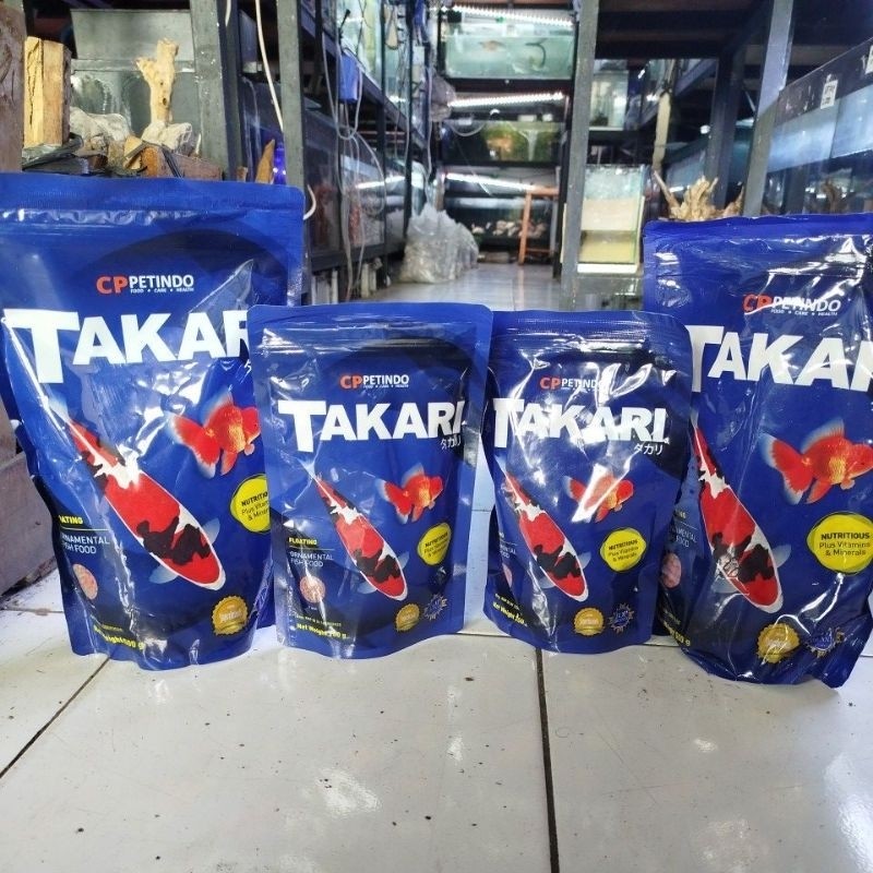 pelet Takari 500 gram dan 250 gram
