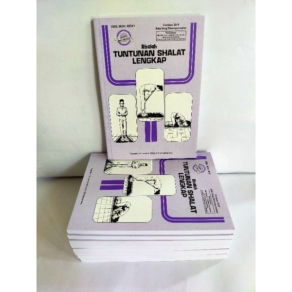 BUKU Risalah Tuntunan Sholat Lengkap ukuran kecil)bahasa indonesia