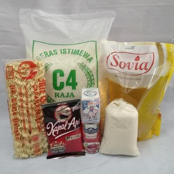 Paket sembako komplit