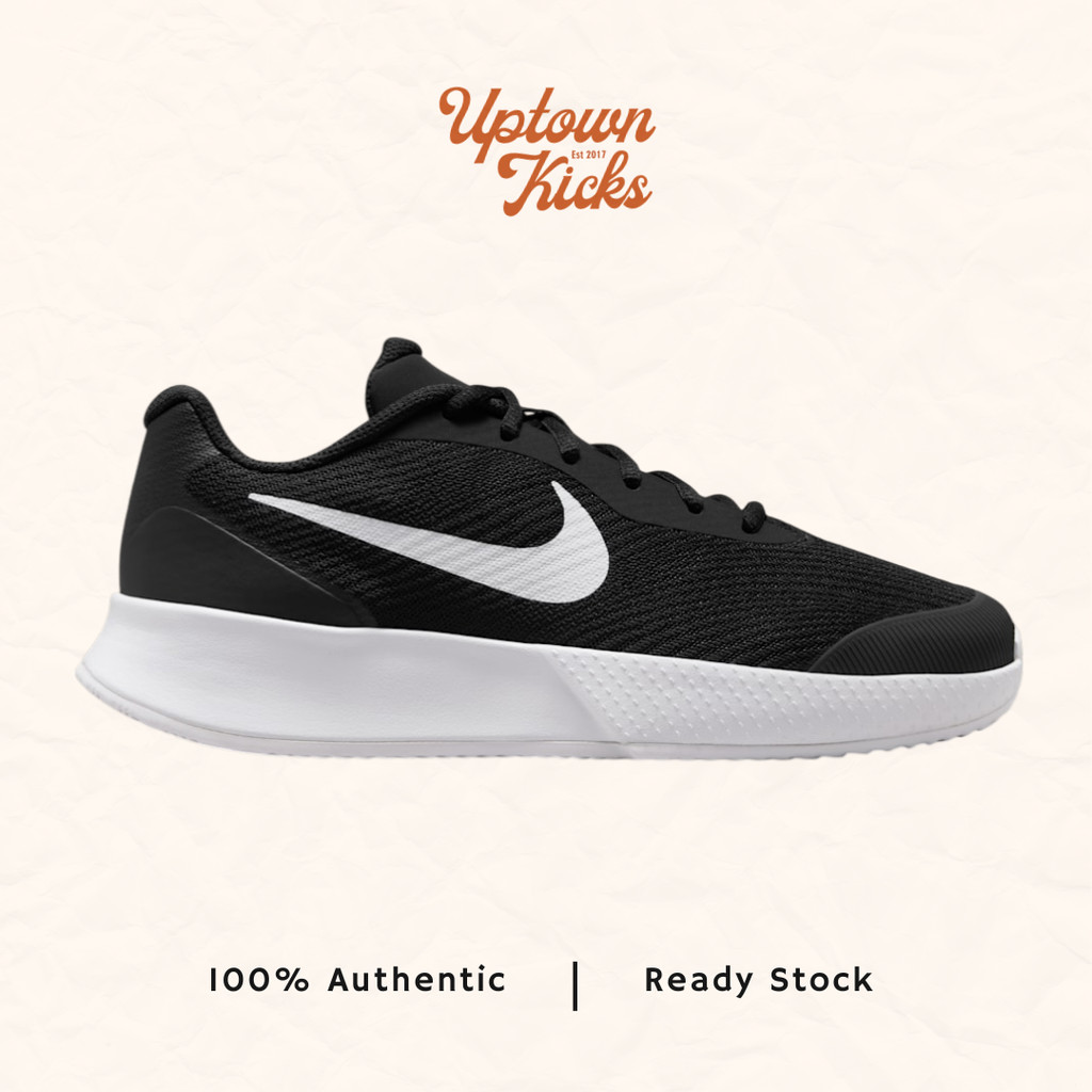 Nike Tennis Men Vapor Lite 3 Hard Court Black White Sepatu Tenis Pria FZ2155-001 (100% original)
