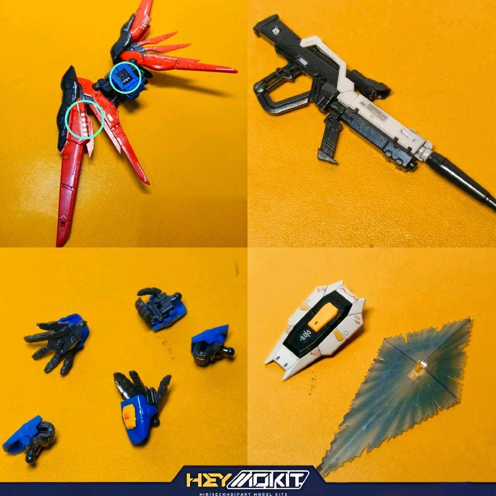 BANDAI RG DESTINY GUNDAM PART BACKPACK WING WEAPON RIFLE OPTIONAL HAND BEAM SHIELD MODELKIT