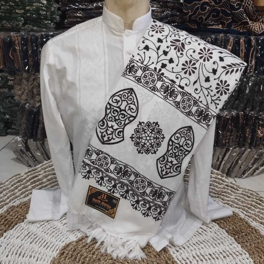 SORBAN HABIB BAHAR SORBAN MOTIF KASHMIR SORBAN HABIB UMAR PANJANG 2 METER