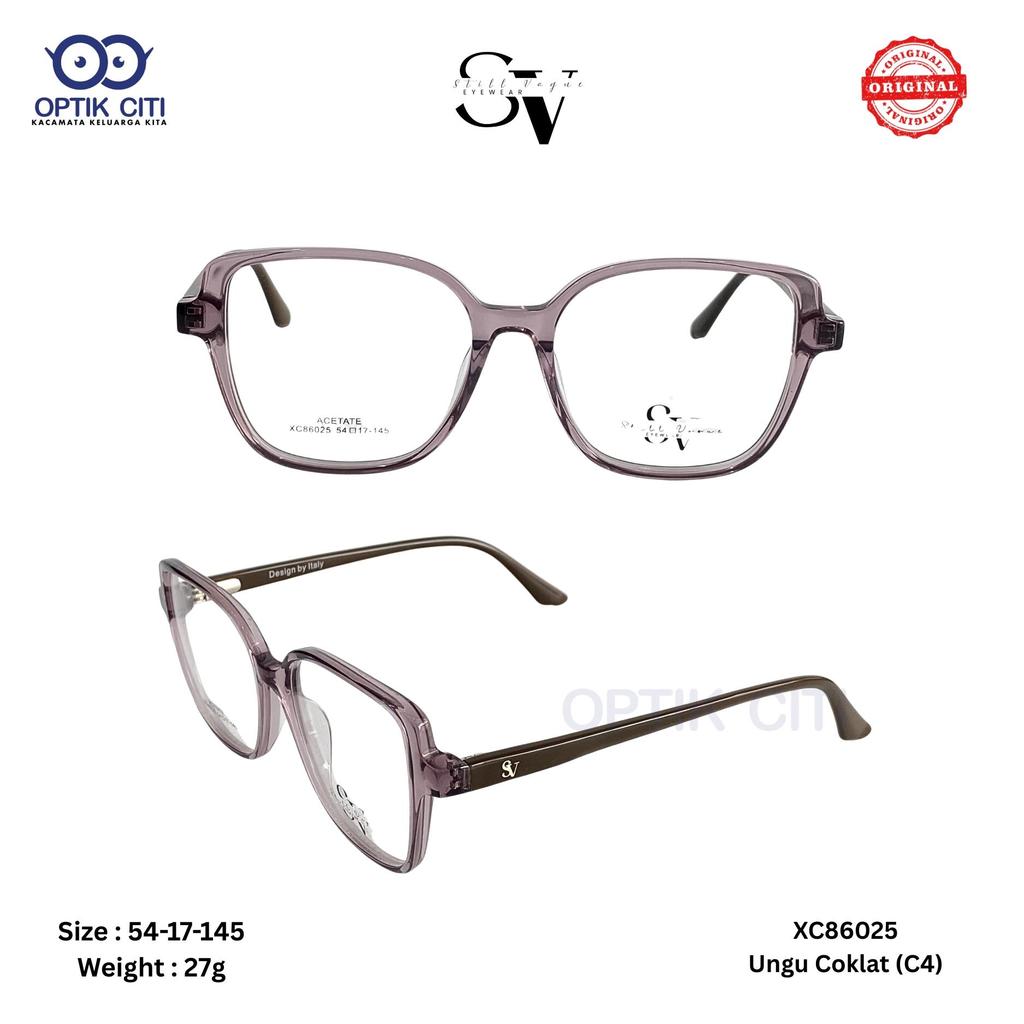 Frame Kacamata Cat Eye Wanita Stell Vogu 86025 ada Pegas
