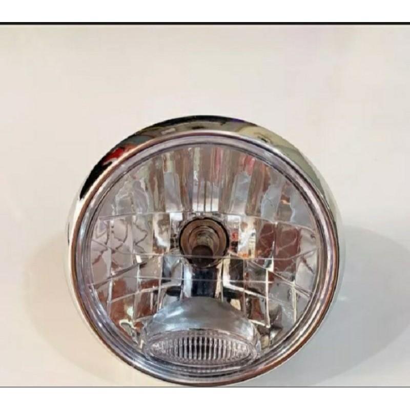 Lampu Depan Bulat Vixion Old Full Crom cokrp variasi asqi part