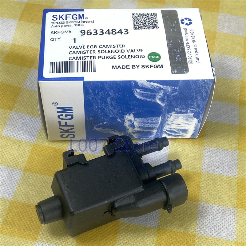 New Evap Emission Canister Purge Solenoid Valve 96334843 For evrolet Daewoo Aveo Kalos Carbon Canist