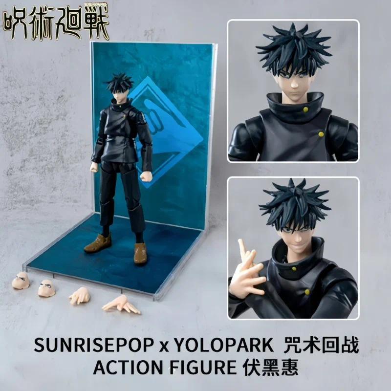 Bandai Shf 15cm Pvc Jujutsu Kaisen Satoru Gojo Itadori Yuji Fushiguro Megumi Action Anime Figure Col