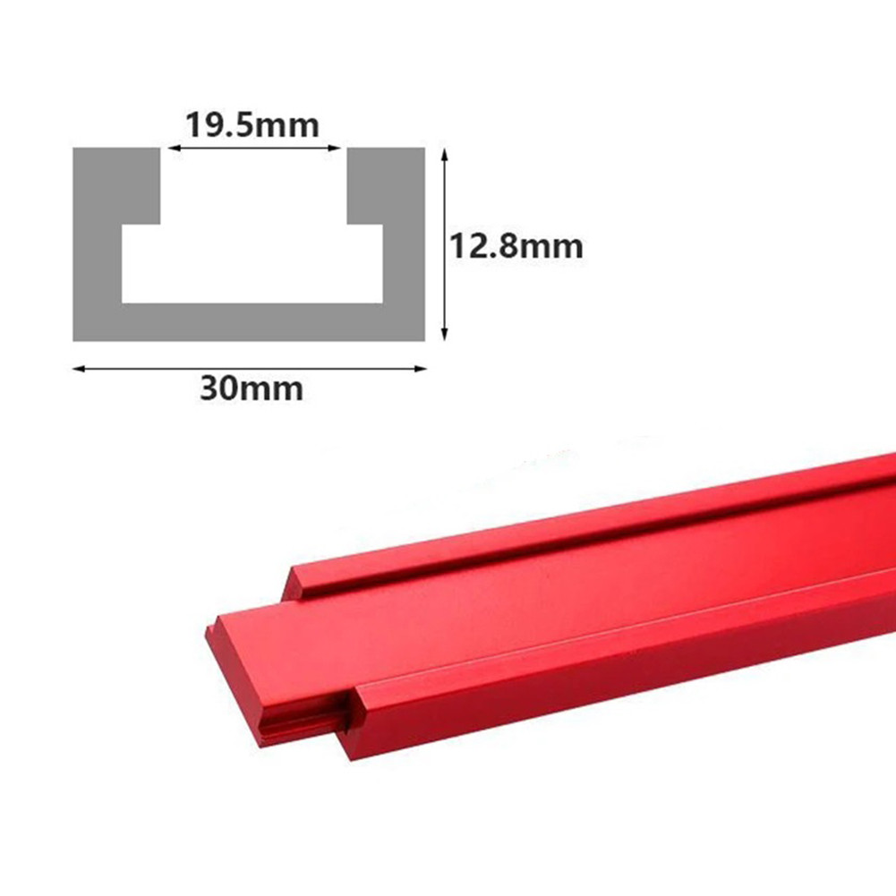 Compact T-track Aluminum Alloy Slider Woodworking Projects Compact Design Aluminum Track Slider For