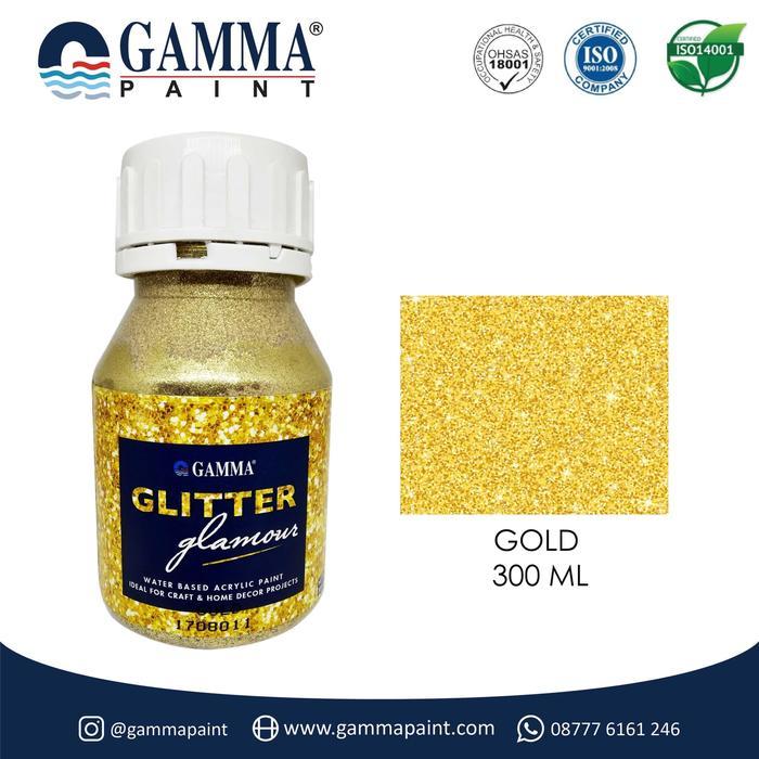 Glitter Glamour - Gold - Cat Metalik 300ML
