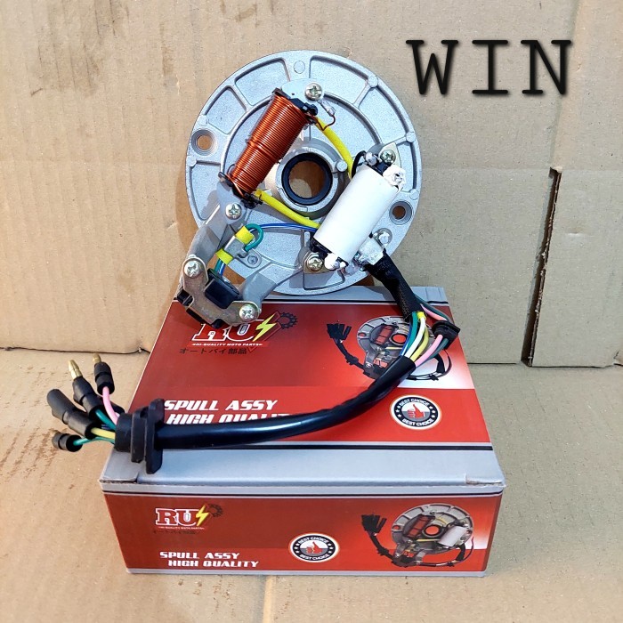 (Rusa_Tersesat) SPULL SPUL STATOR ASSY TEMBAGA HONDA WIN 100 WIN100