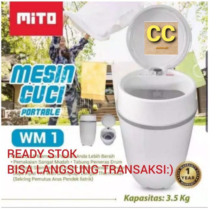MESIN CUCI MITO WM 1 PORTABLE - mito