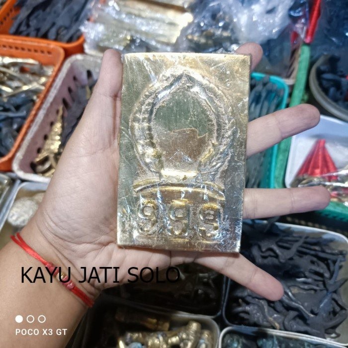 pusaka kuningan sari padi kembar 999 Antikan Terlengkap KJM7543