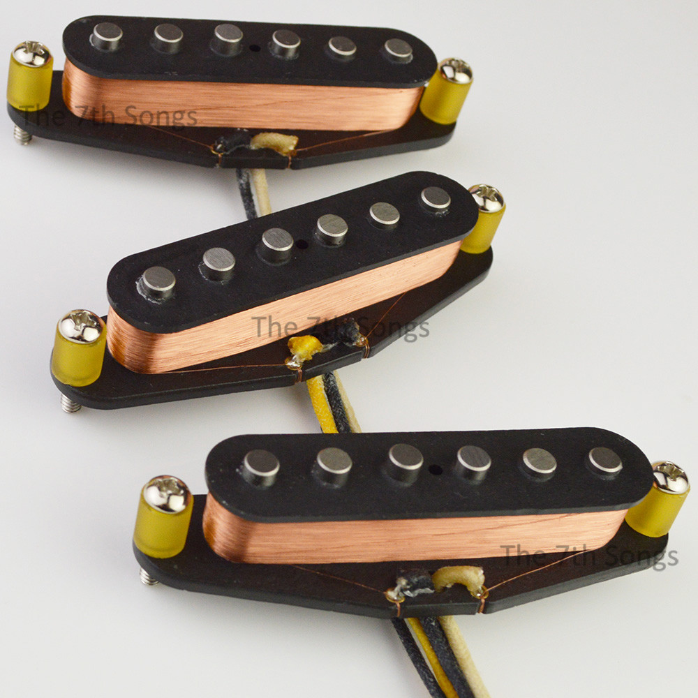 SRV Pickup City Limit Handmade SSS Alnico V Electric Guitar ST Single Coil SRV Bridge Alnico 2  Alni