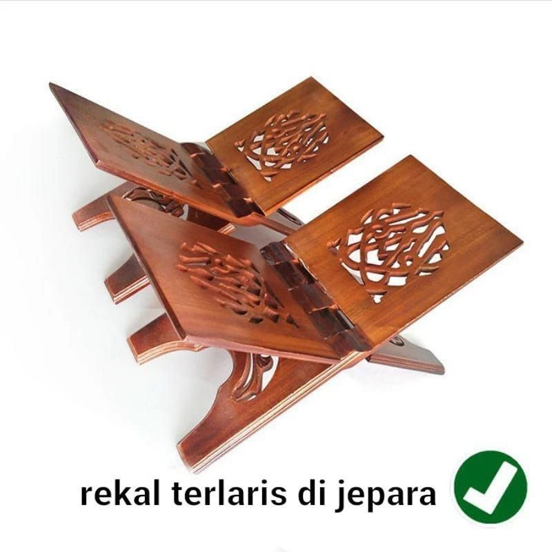 PROMO GILA Rekhal Meja Baca Al Quran/ Meja lipat/ Meja Al Quran/ Rekhal Al Quran/ Rekal/ Lakar