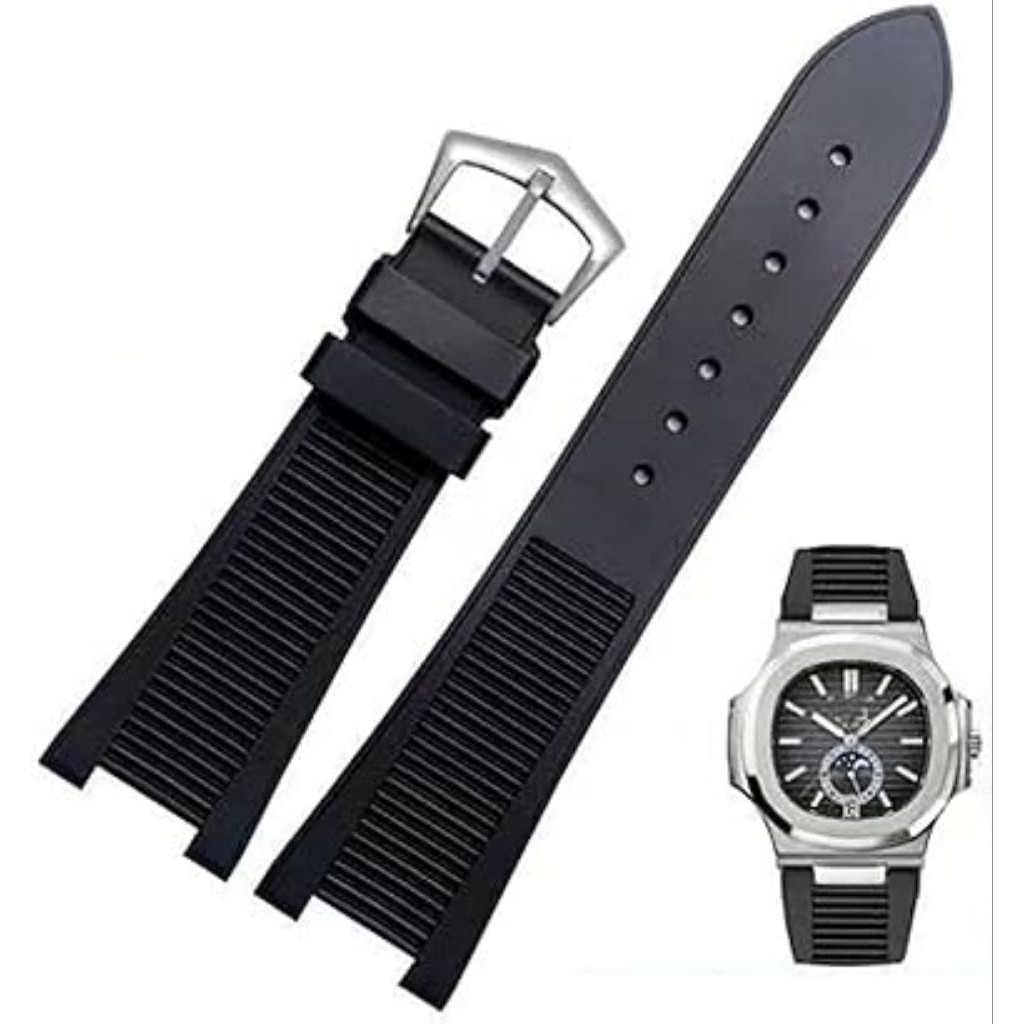 Strap Rubber Tali Jam Patek Philippe Nautilus Strap Tali Jam Patek Philipe Nautilus