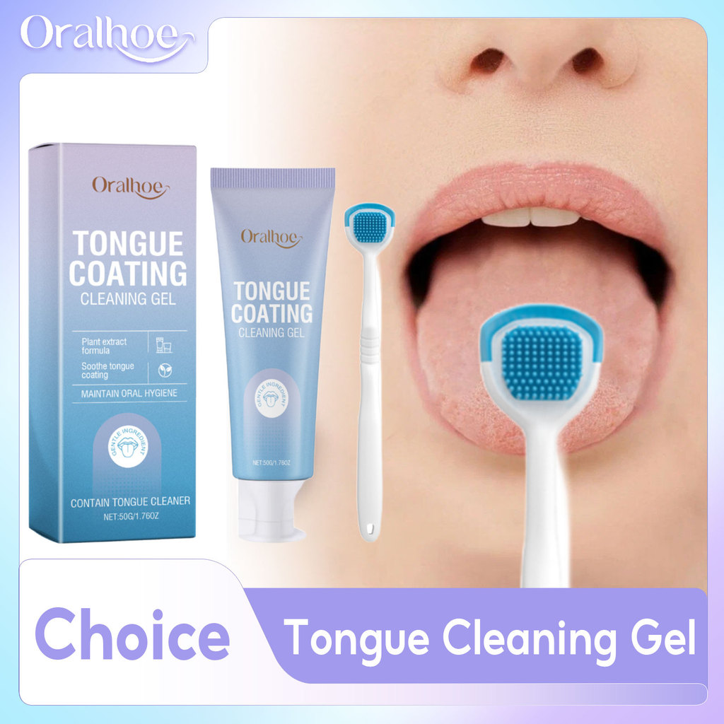 Tongue Cleaner For Remove Tongue Coating Inhibit Oral Bacteria Improve Bad Breath Freshener Tongue C